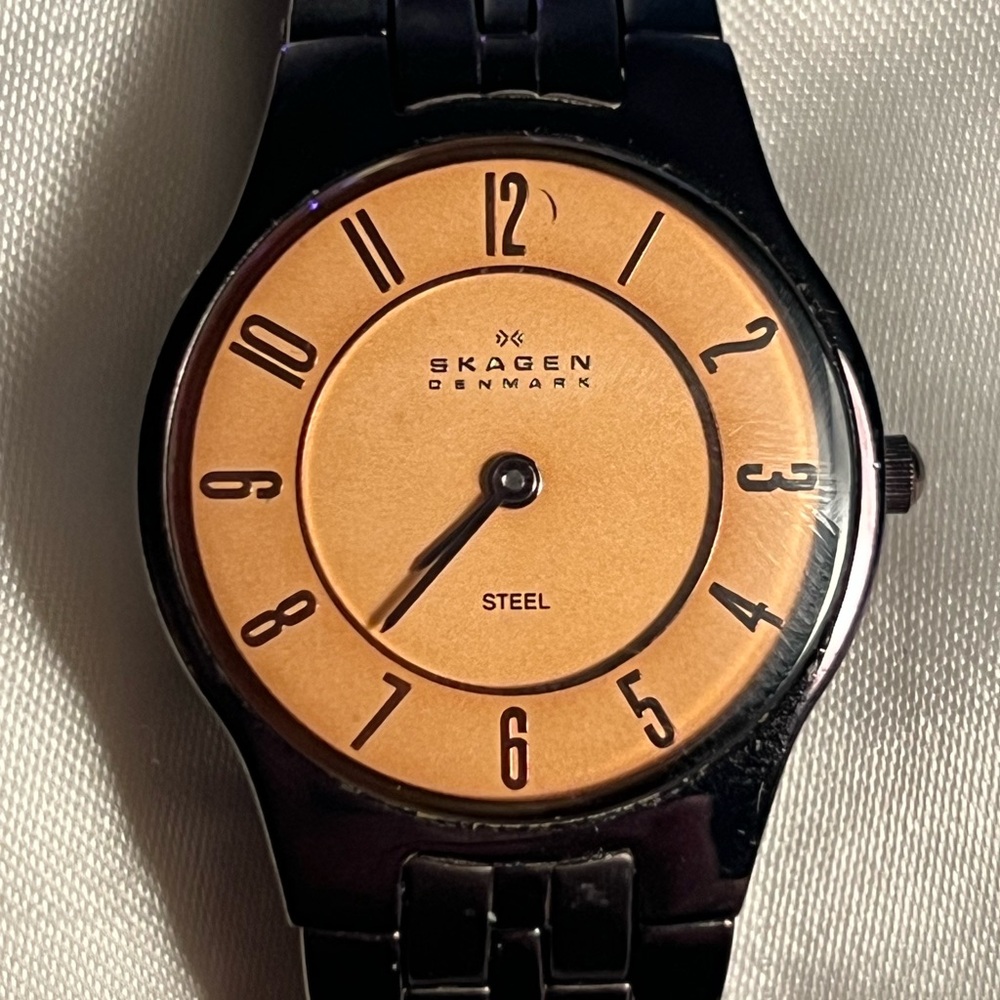 Skagen Chocolate Brown-Toned Women's Watch